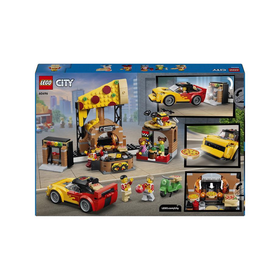 LEGO®  60496 La pizzeria et ses véhicules de livraison 