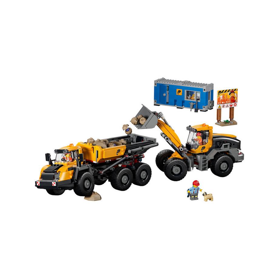LEGO®  60494 Le camion-benne et la chargeuse frontale 