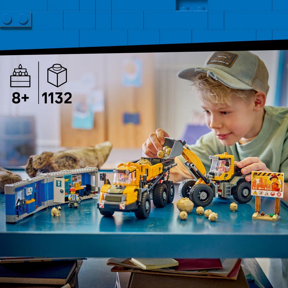LEGO®  60494 Le camion-benne et la chargeuse frontale 