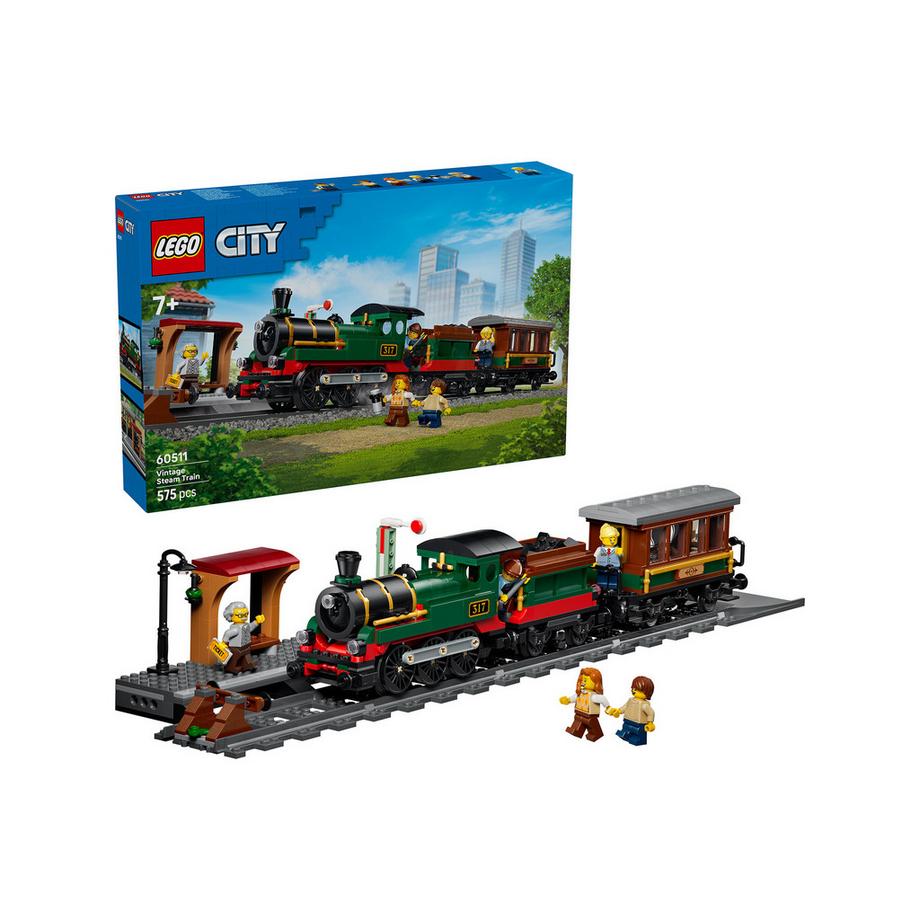 60511 Treno a vapore vintage