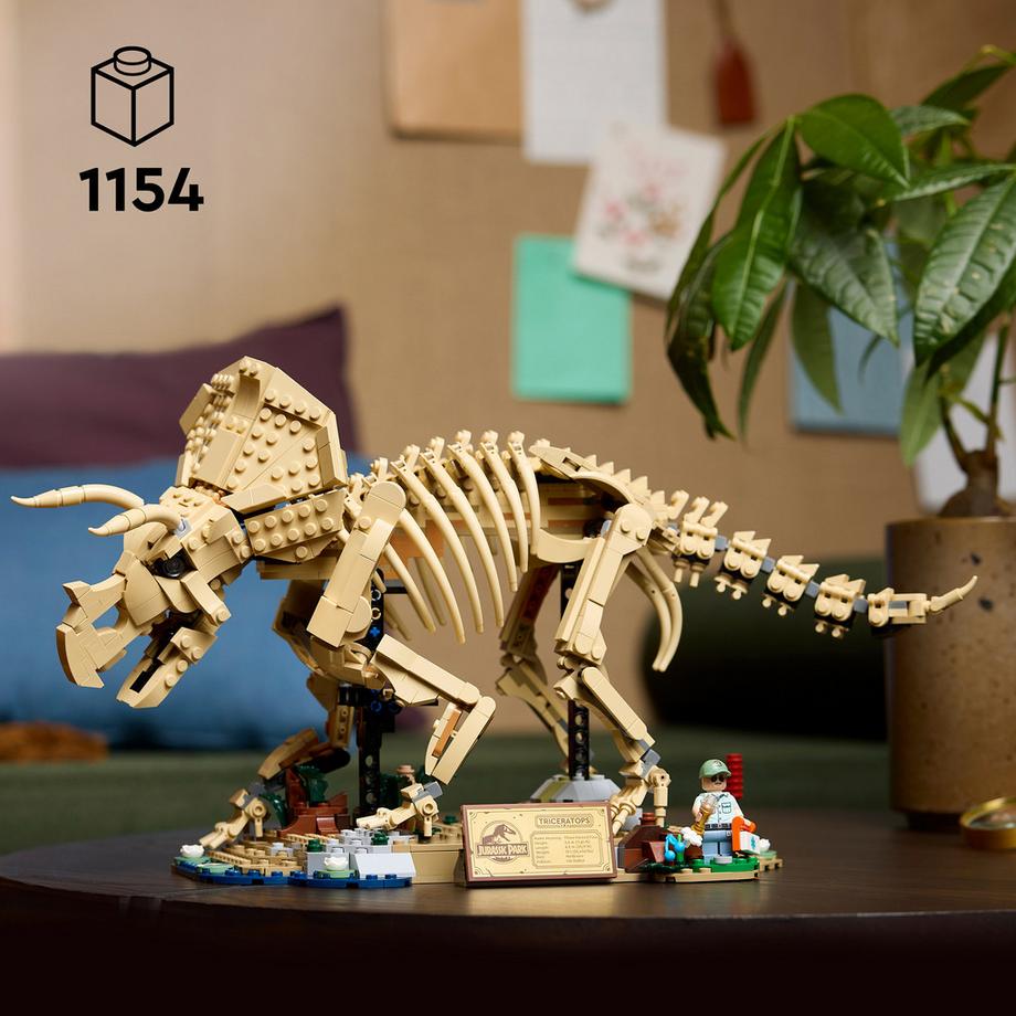 LEGO®  77985 Les fossiles de dinosaure : le tricératops 