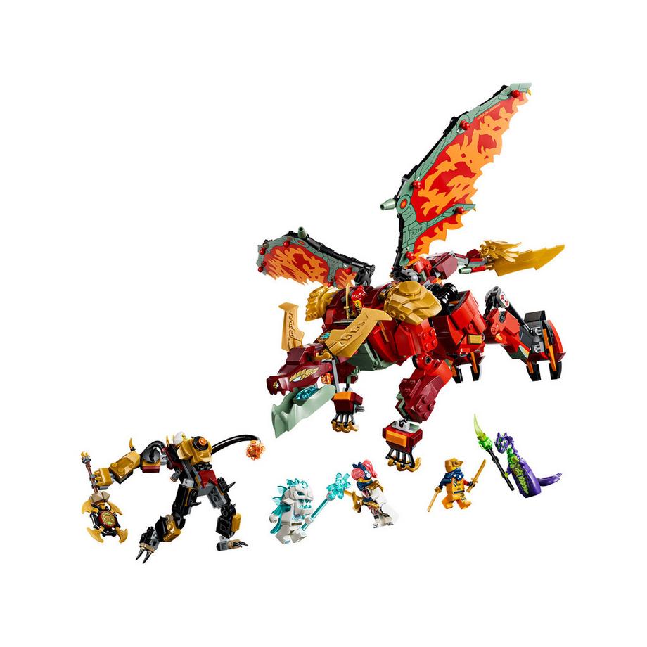 LEGO®  71868 Le robot dragon transformable de Braséra 