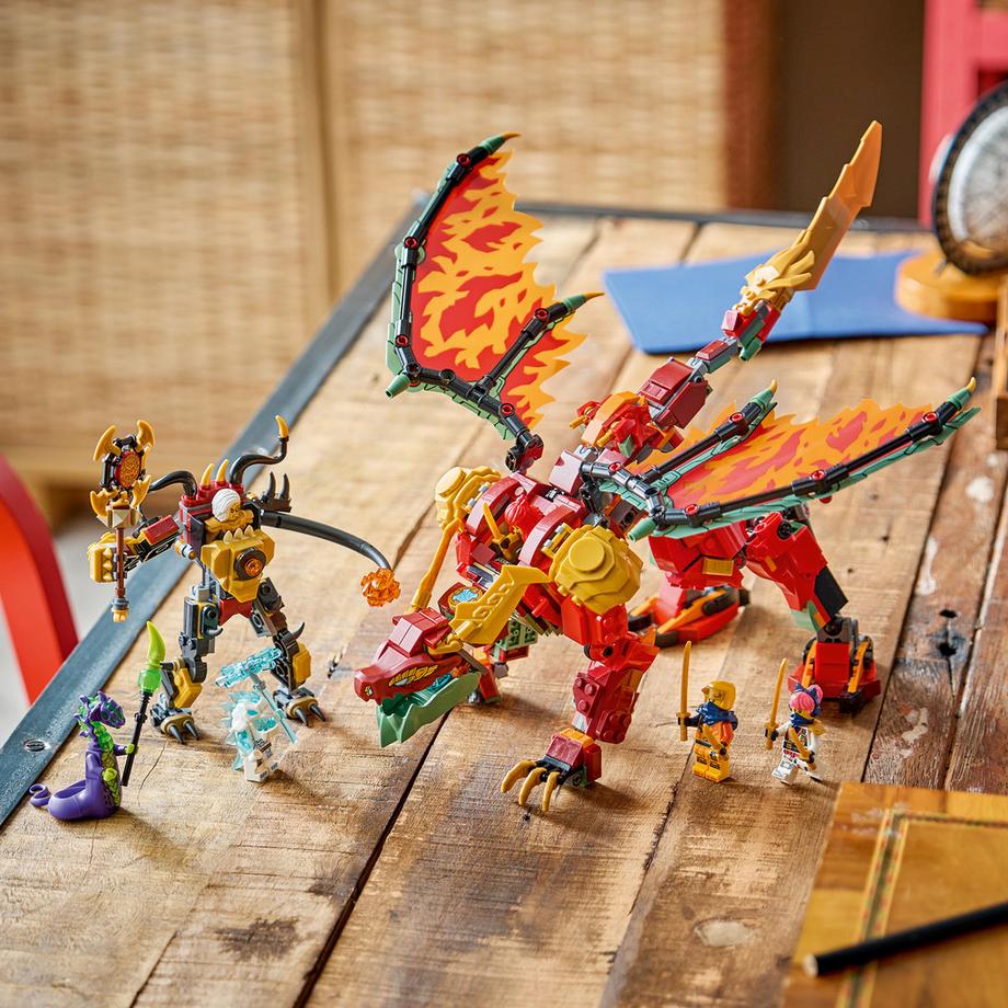LEGO®  71868 Le robot dragon transformable de Braséra 
