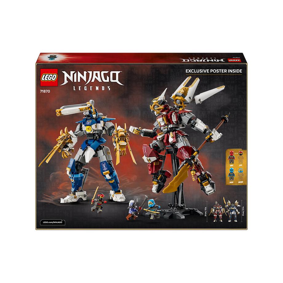 LEGO®  71870 Les robots Titan jumeaux 