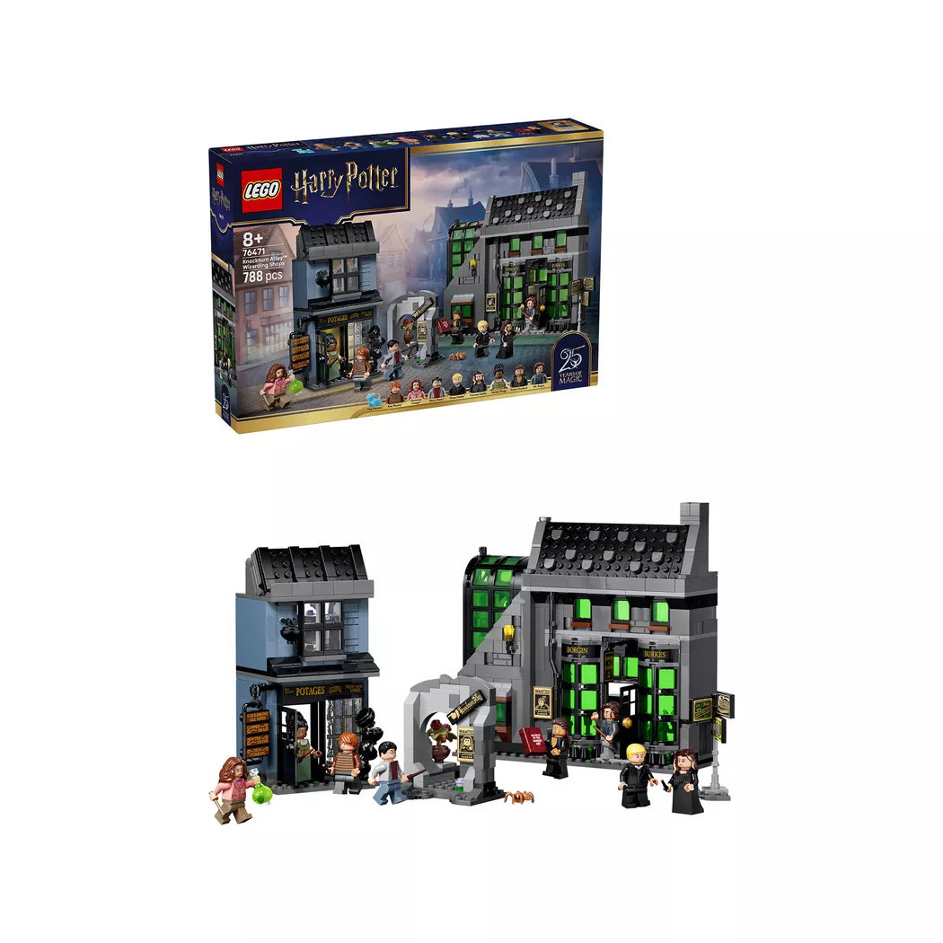 LEGO® - 76471 Negozi di magia di Notturn Alley, Multicolore