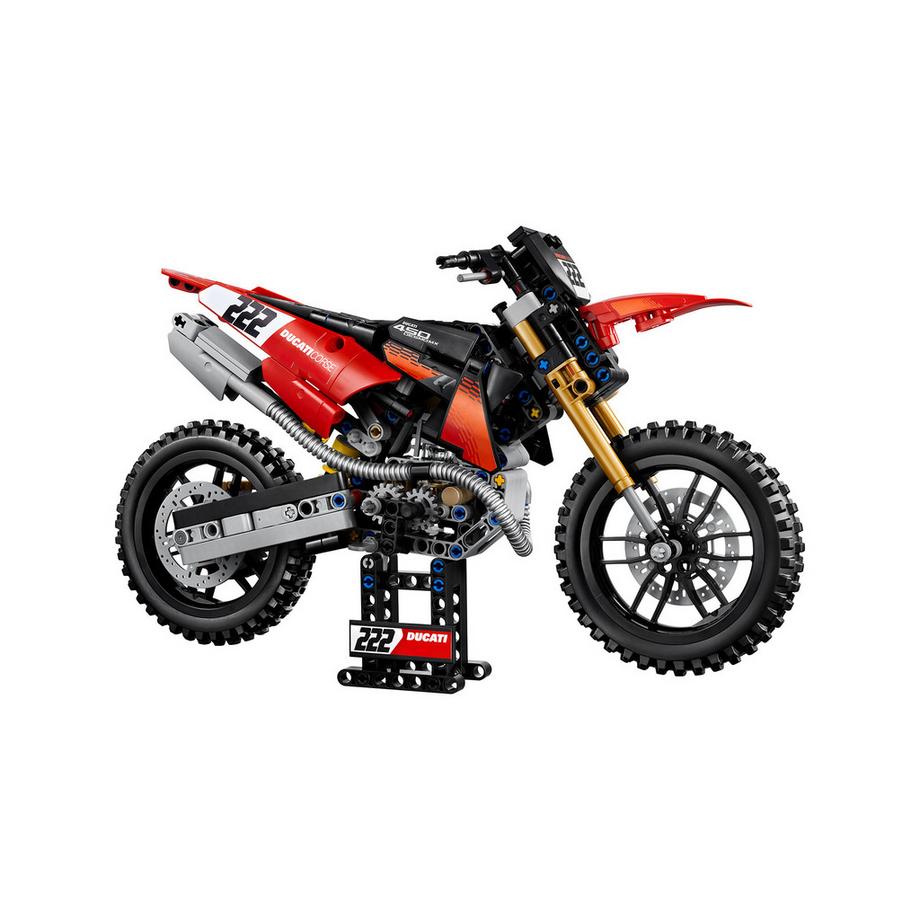 LEGO®  42238 Ducati Desmo450 MX Factory Motorrad 