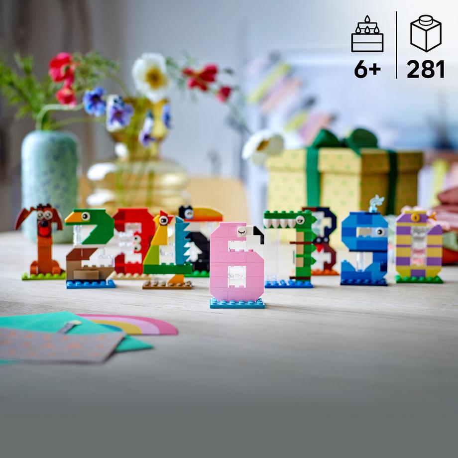 LEGO®  40807 Les chiffres d’anniversaire 