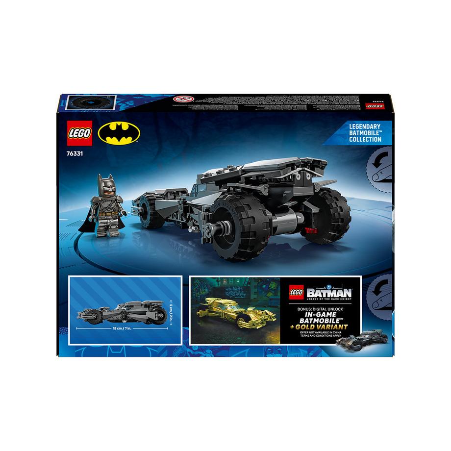 LEGO®  76331 La Batmobile™ de Batman v Superman™ 