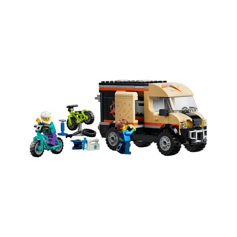 LEGO®  60512 Le camping-car d’aventures et ses VTT 