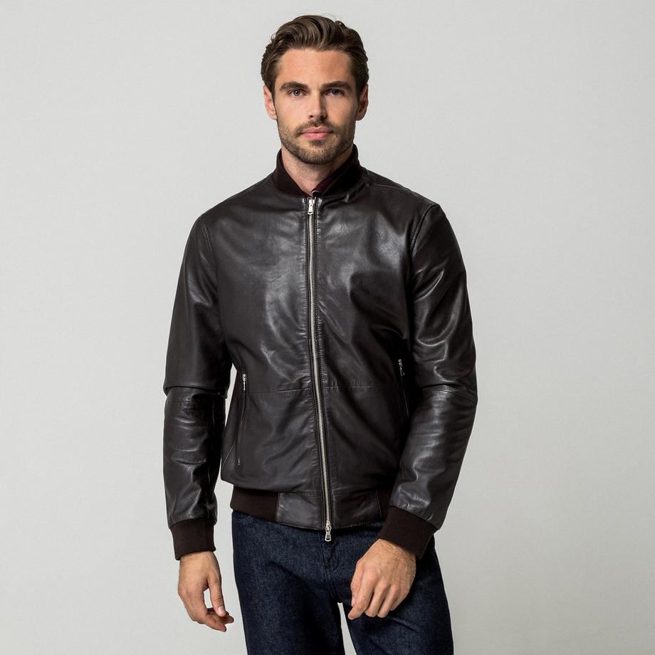 Veste en cuir
