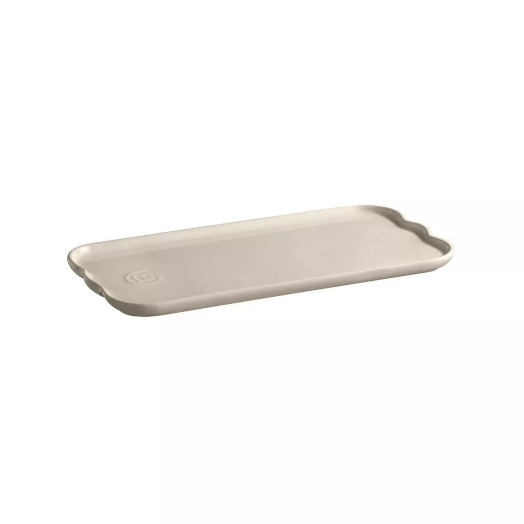 Emile Henry - Plateau à cake, 31cm, Creme