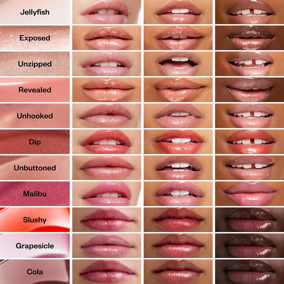 KOSAS  Wet Lip Oil - Gloss repulpant enrichi en peptides 