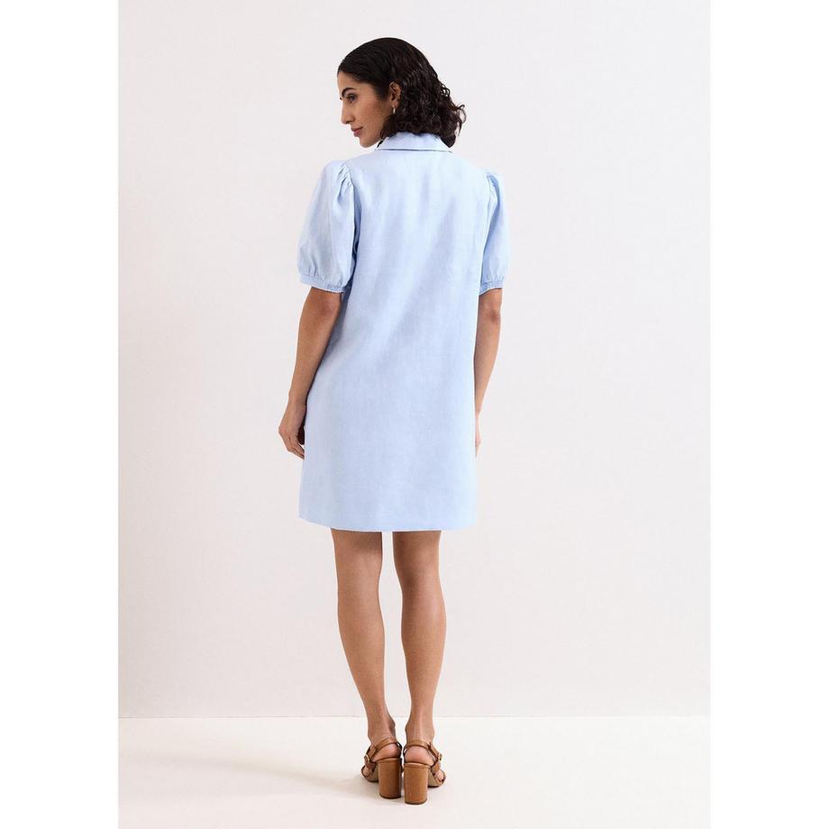 Phase Eight Candice Abito di Lino Maniche Corte  