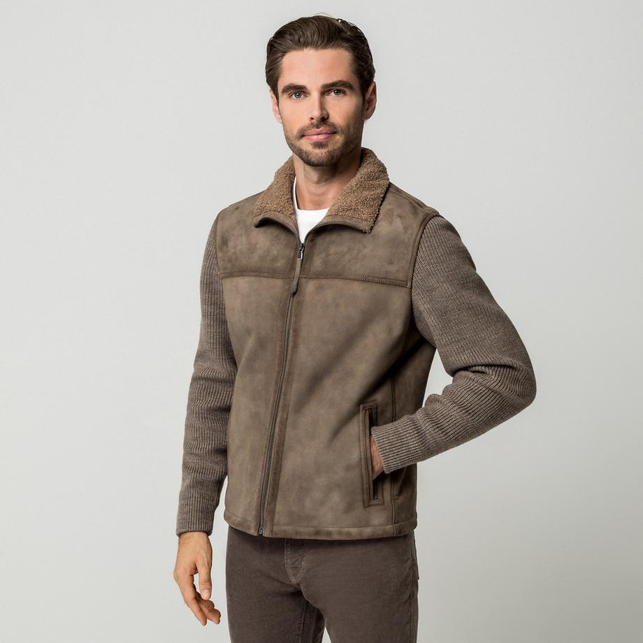 Veste en cuir