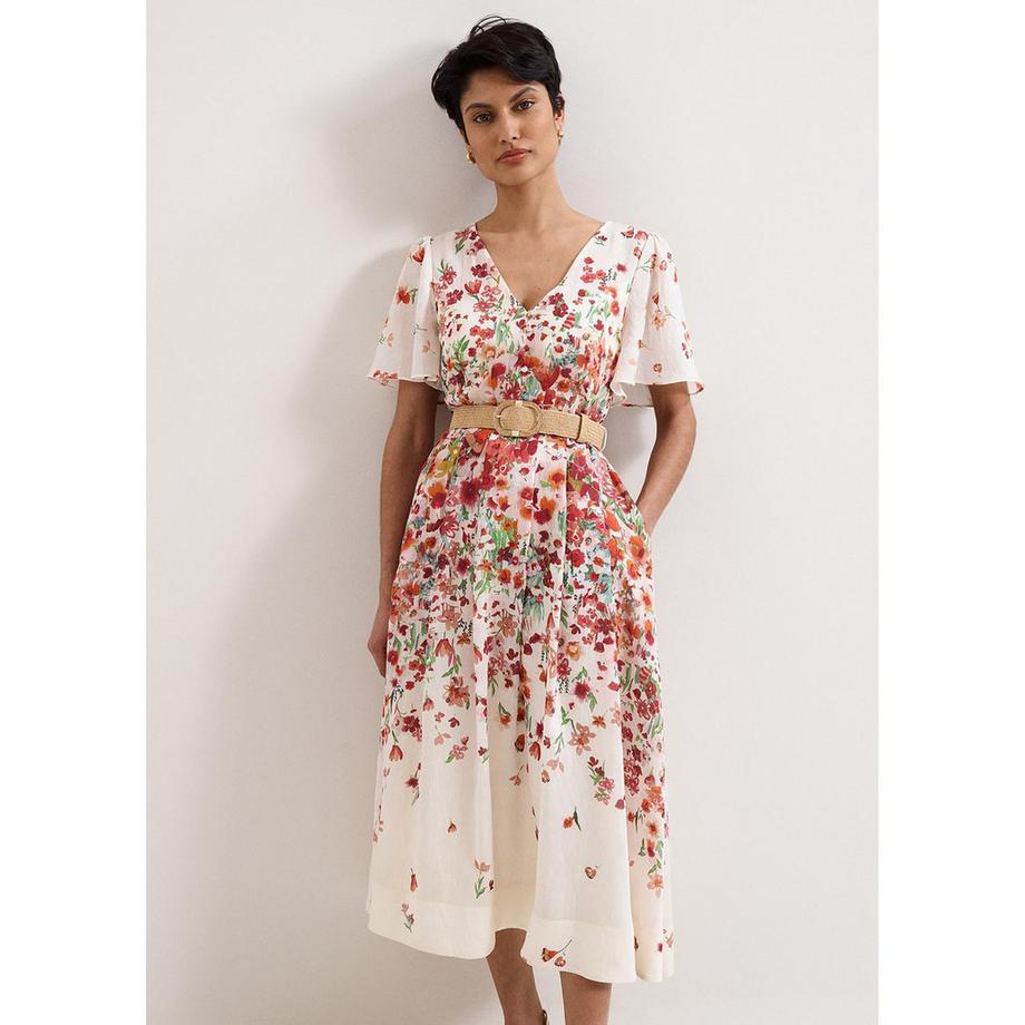 Abito da cocktail, maniche corte