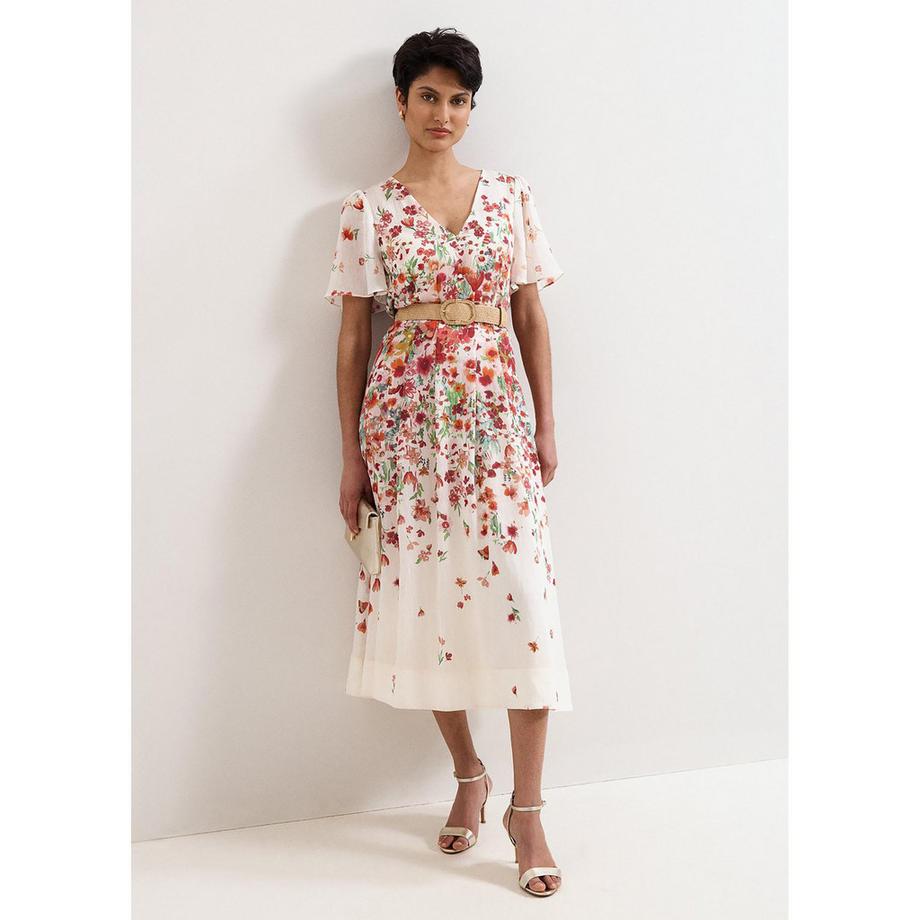 Phase Eight Lovette Robe de Cocktail Manches Courtes  