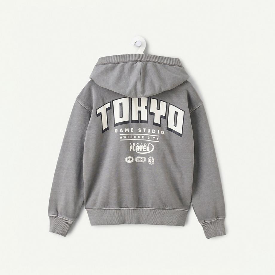 Tape à l'oeil  Hoodie, avec fermeture éclair 