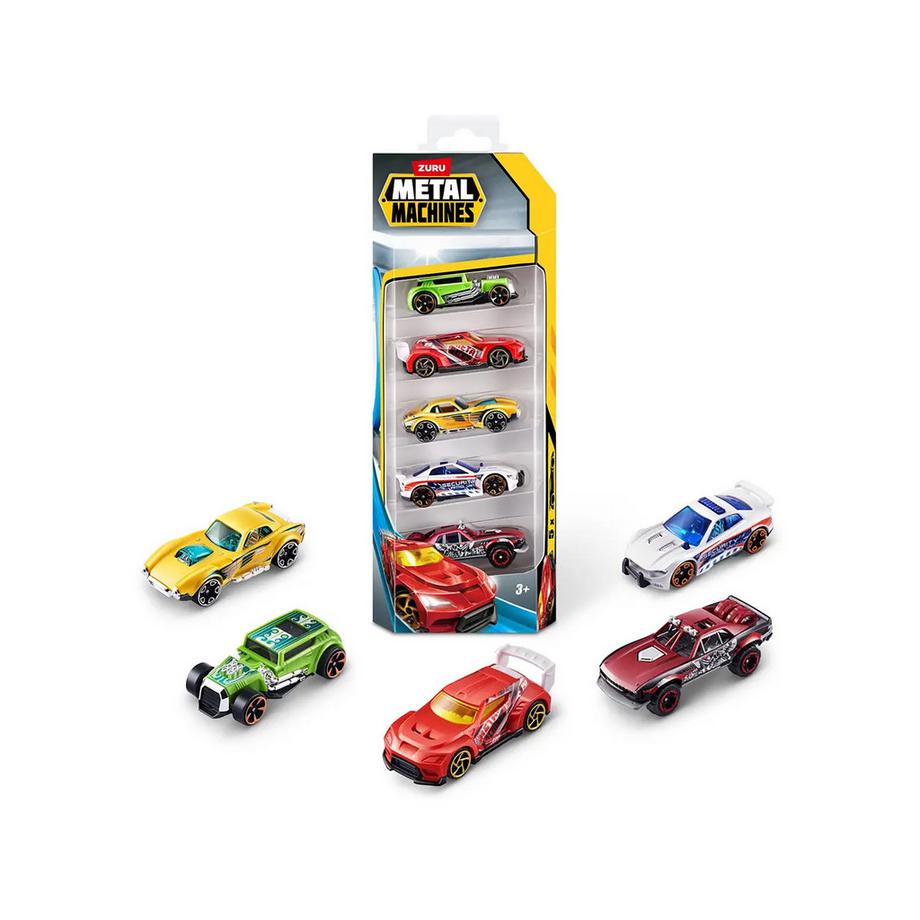 Metal Machines  Metal Machines Confezione da 5 auto, selezione casuale 