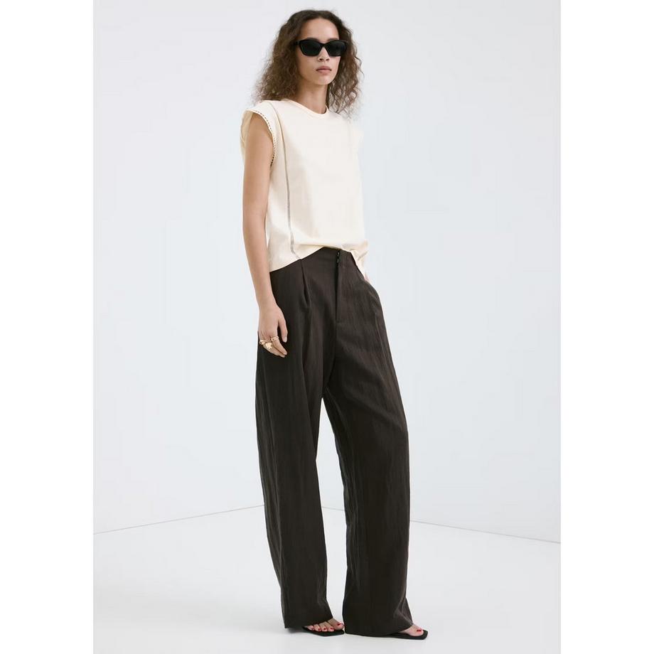MANGO MAREA T-shirt sans manches avec détails découpés  