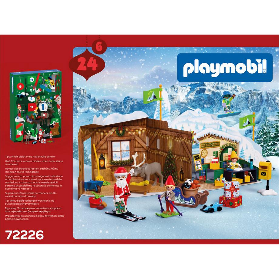 Playmobil  72226 Calendrier Lutin de Noël 