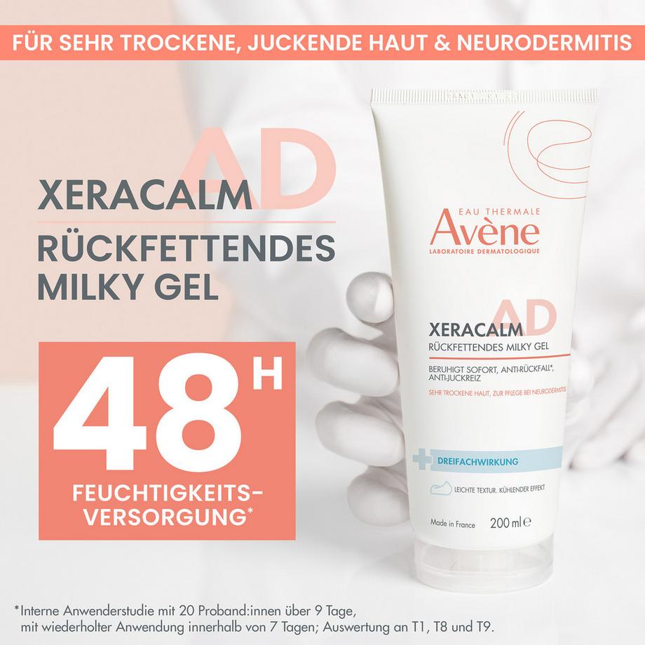 Avene  XeraCalm AD Rückfettendes Milky Gel 