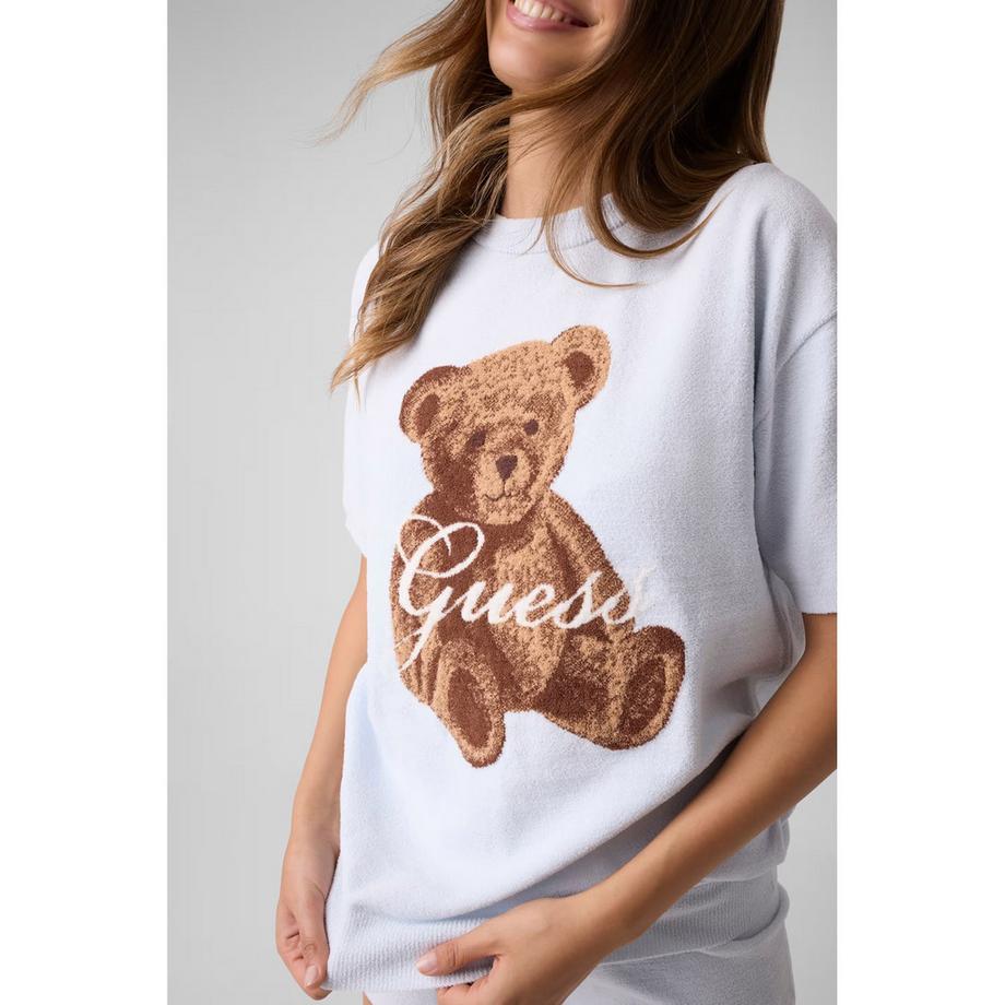GUESS Aria T-shirt graphique ours en peluche  