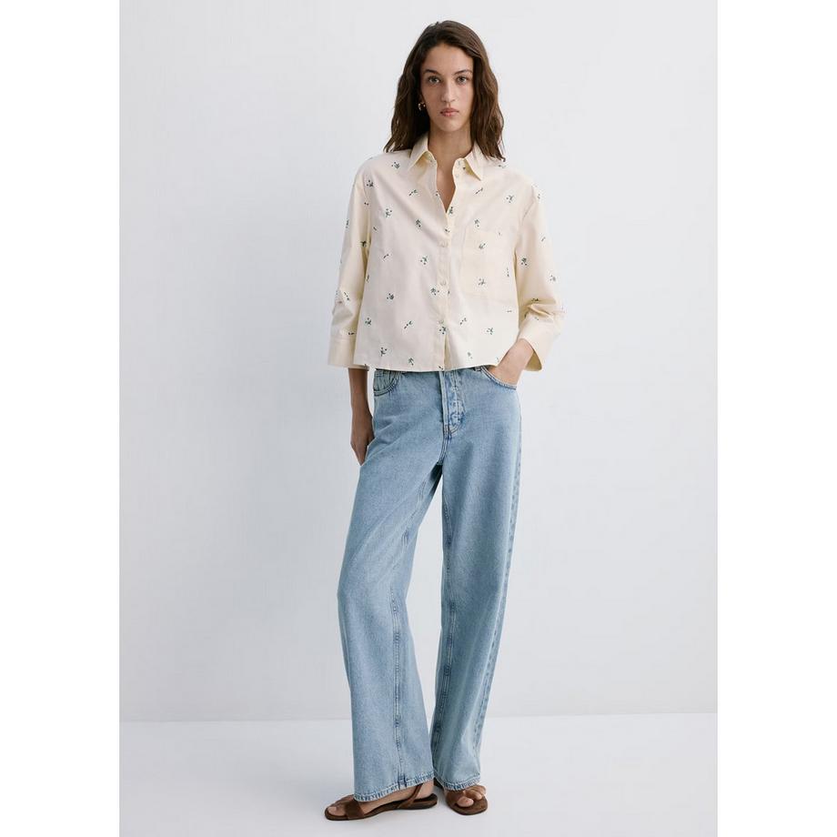 MANGO LOVELY Camicetta con motivo floreale  