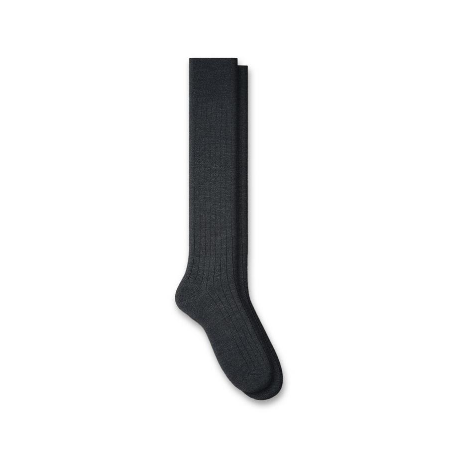 Knielange Socken