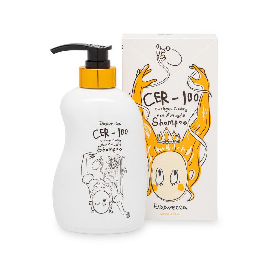 Elizavecca  CER-100 Collagen Coating Hair A+ Muscle Shampoo 