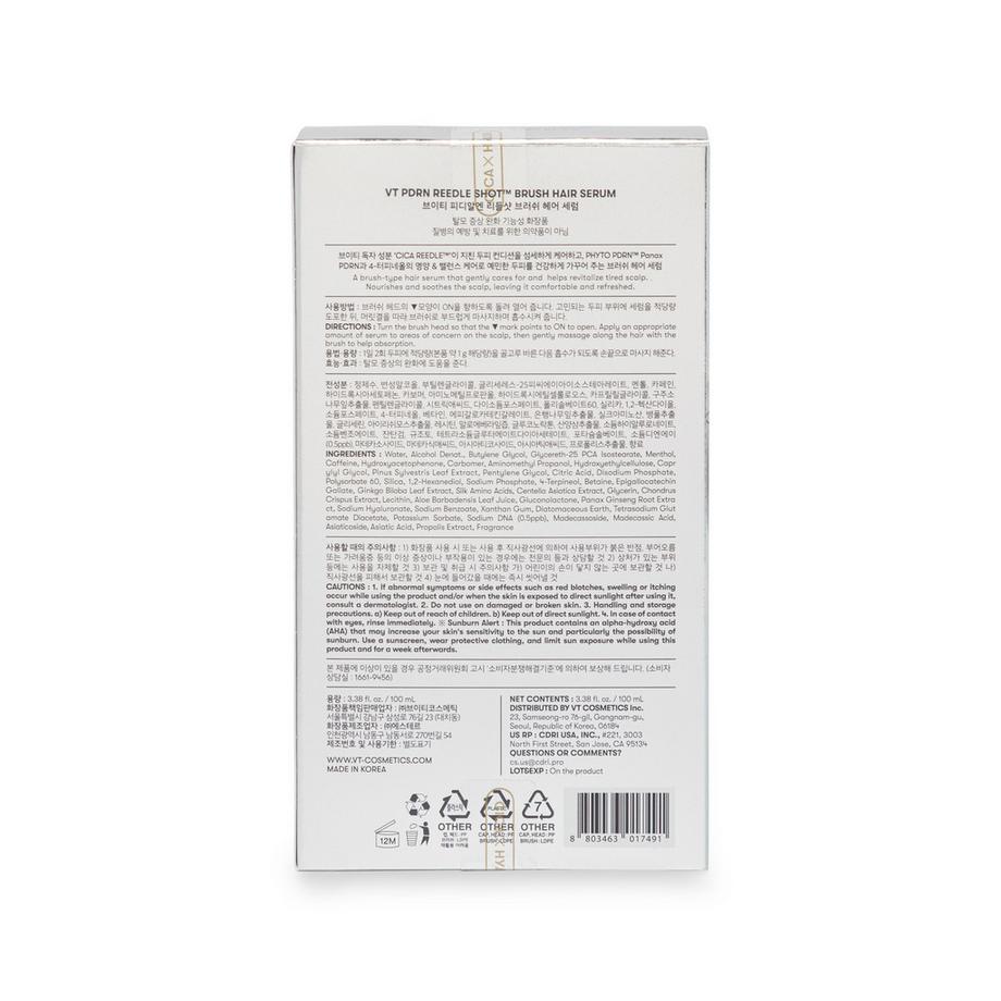 VT Cosmetics  PDRN Reedle Shot Brush Hair Serum 