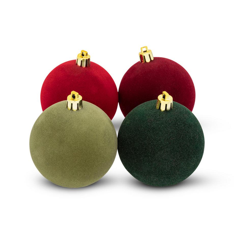 Manor Home Set di gingilli di Natale Velvet 
