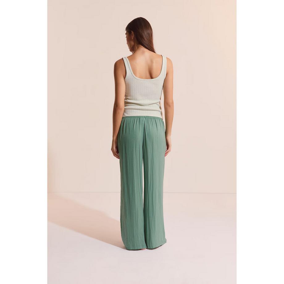 Etam Satinierte Weite Hose  