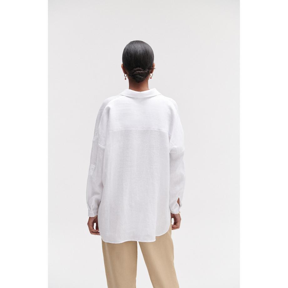 Caroll Camicia di lino a maniche lunghe  