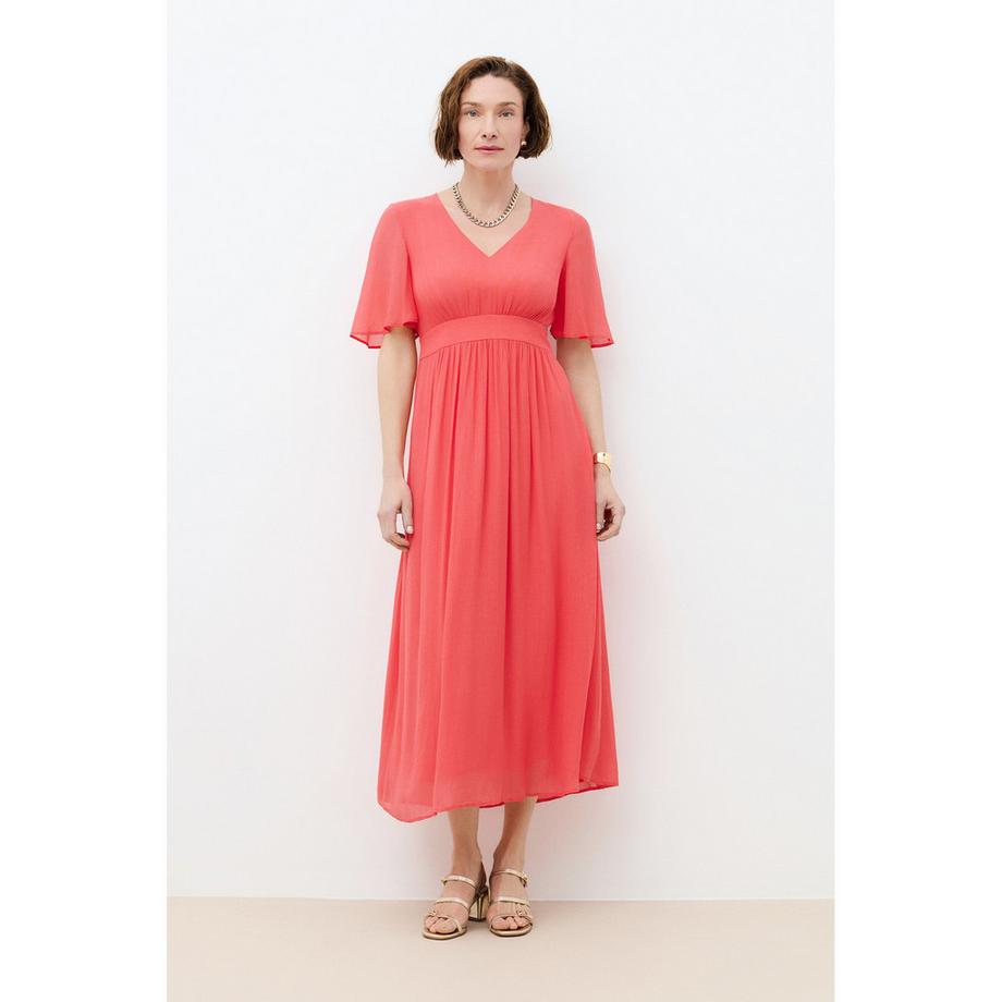 Robe temps libre, manches courtes