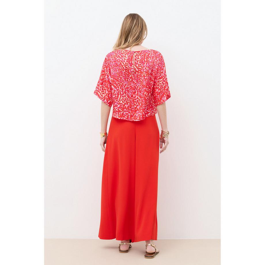 Caroll Camicetta a Mezza Manica con Stampa Floreale  