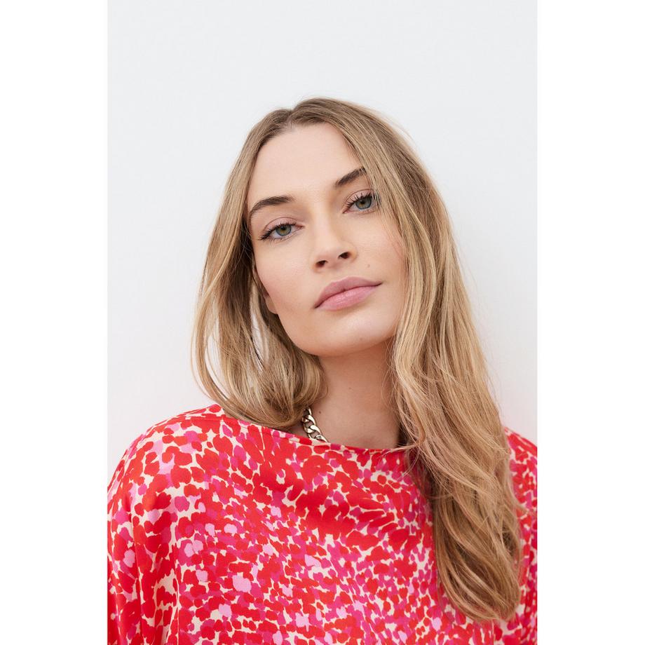 Caroll Camicetta a Mezza Manica con Stampa Floreale  