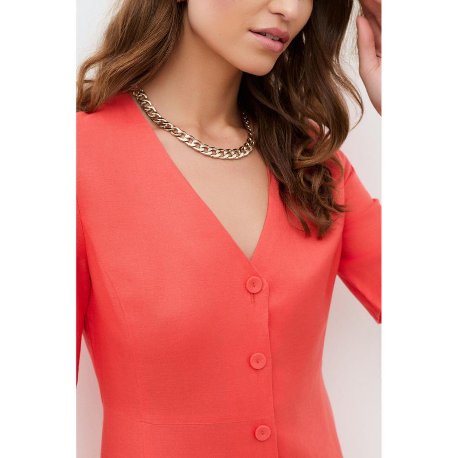 Caroll Abito Corto Maniche Corte Scollo a V  