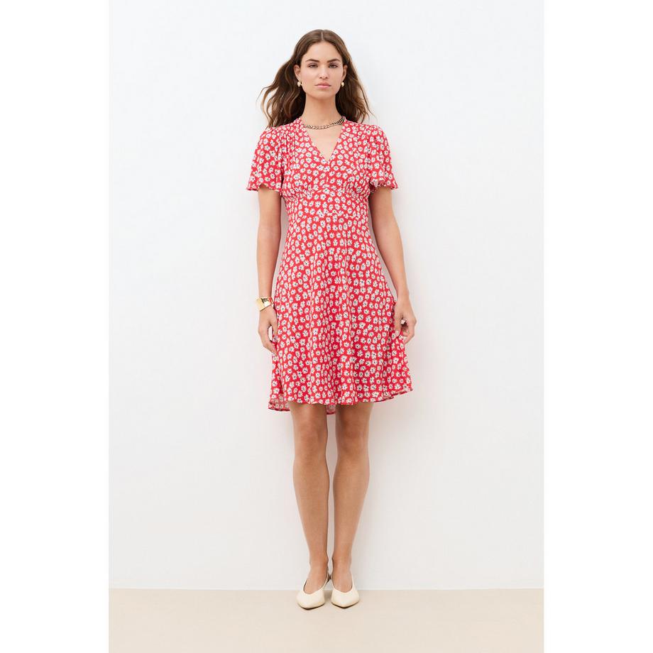 Caroll Vestito corto con stampa floreale  