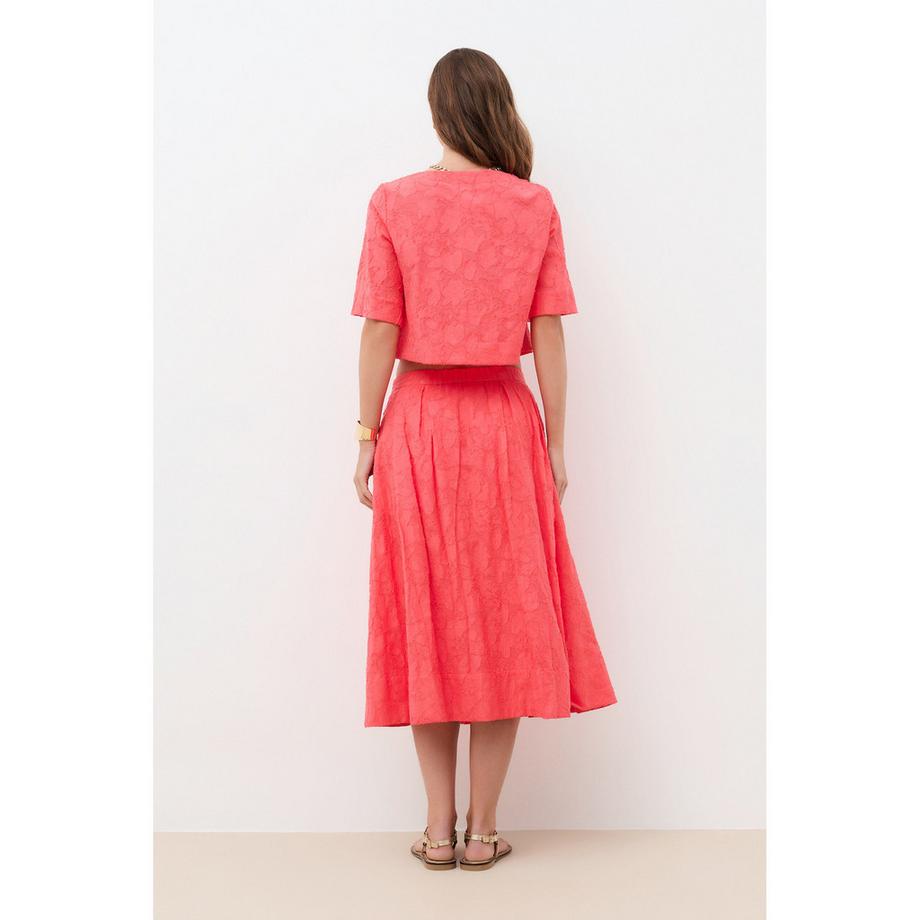 Caroll Gonna Midi Plissettata  