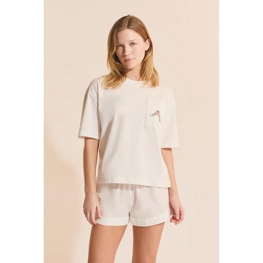 Etam  T-Shirt, Comfort Fit, kurzarm 