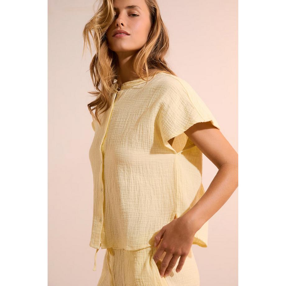 Etam Chemise à Manches Courtes  