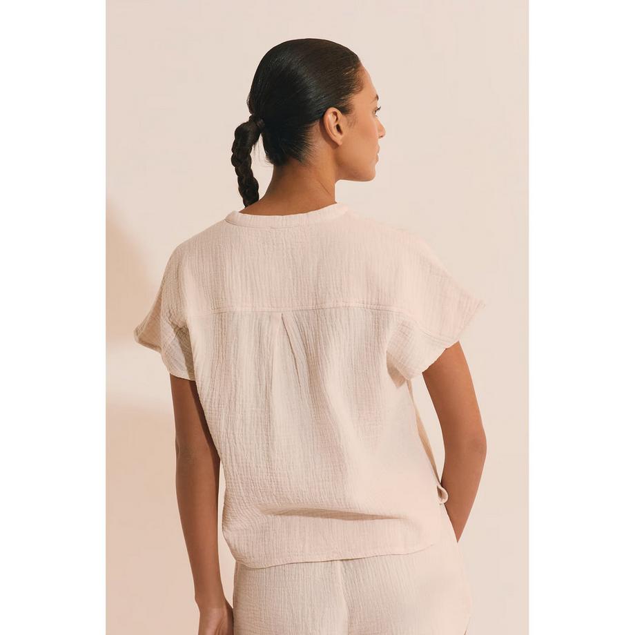 Etam Chemise à Manches Courtes  