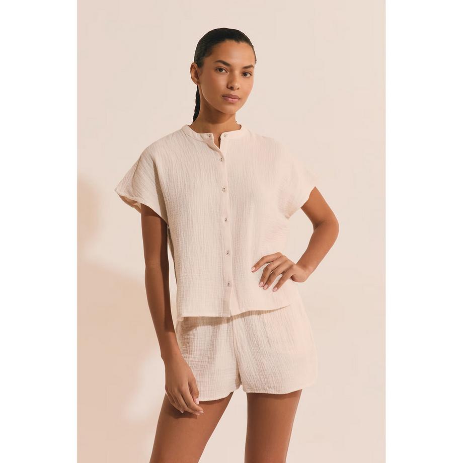 Etam Chemise à Manches Courtes  