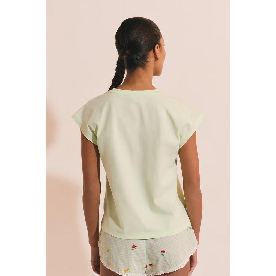 Etam Haut de pyjama manches courtes  