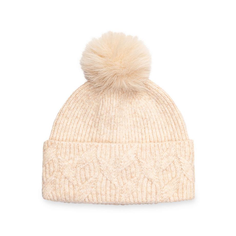 Manor Woman Geschenkset mit Strickmütze und Pompon  