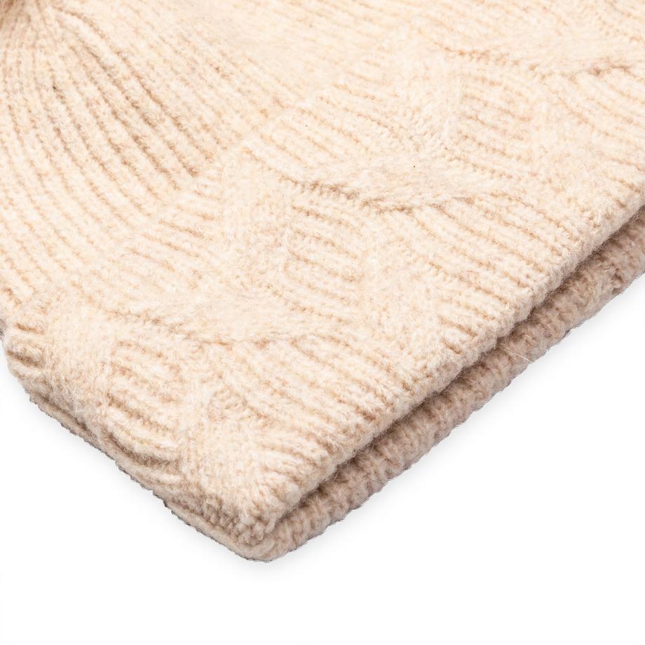 Manor Woman Geschenkset mit Strickmütze und Pompon  