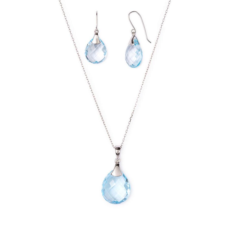 Parure collier/boucles d'oreilles