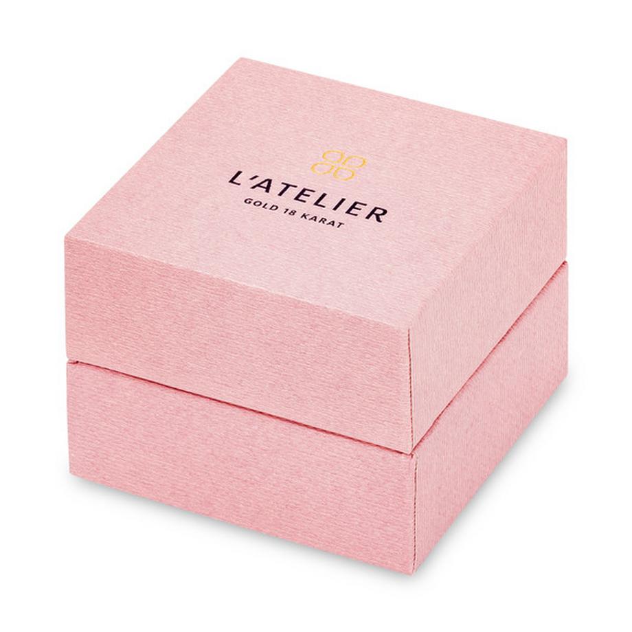 L' Atelier Gold 18 Karat by Manor  Bague avec diamant 