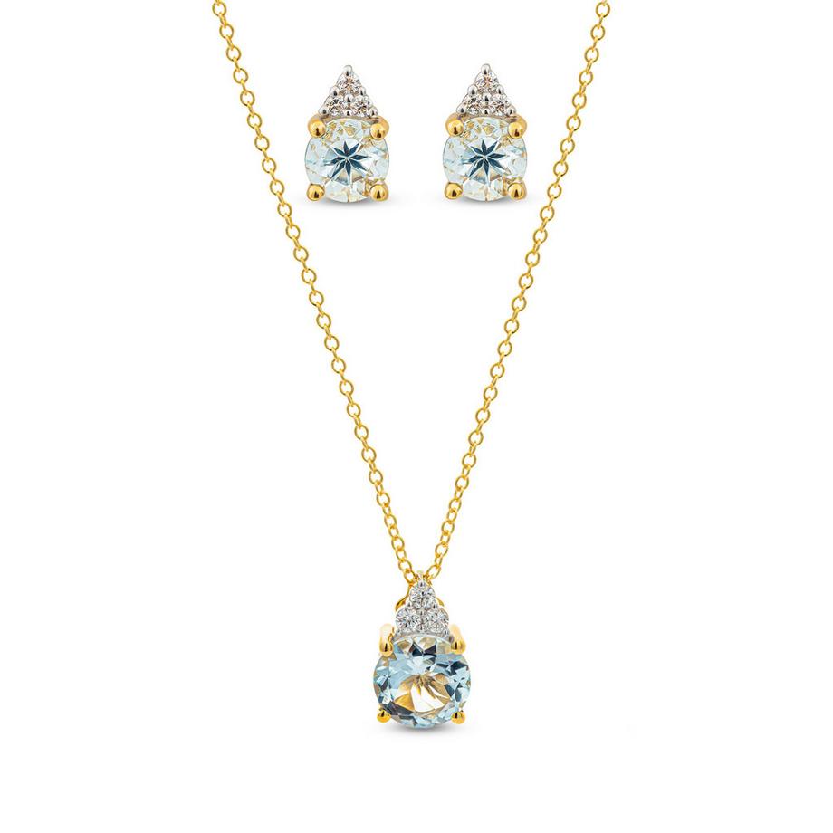 Parure collana e orecchini