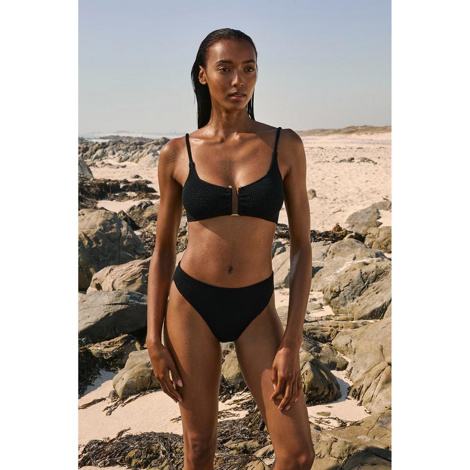 Etam Top bikini bralette testurizzato  